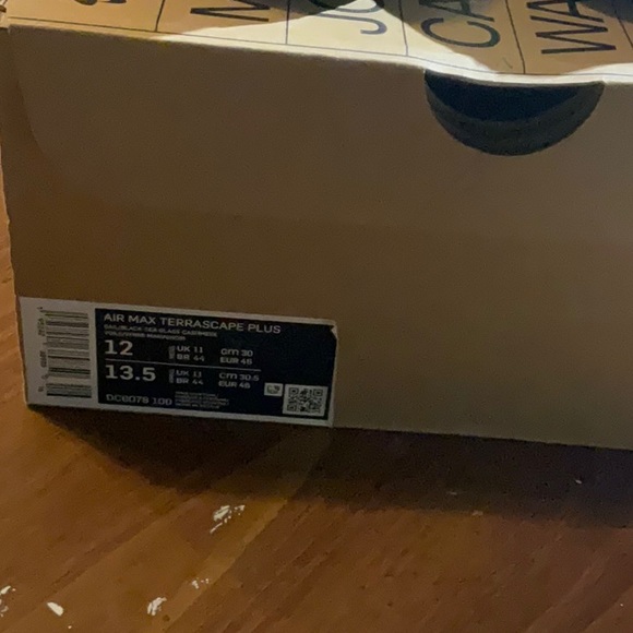 Nike Air Max + Terrascape sail/black-sea glass-cashmere size 12 - Picture 9 of 9